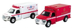 AMBULANCE OU CAMION DE POMPIER ASST.